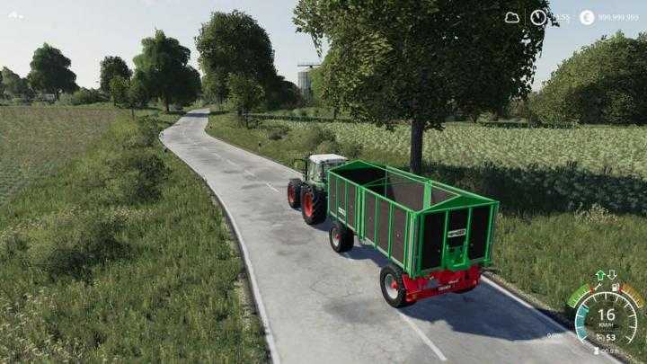 FS19 – Трафаретная печать Kroeger Hkd 402 V1.5 - Mody-FS.ru