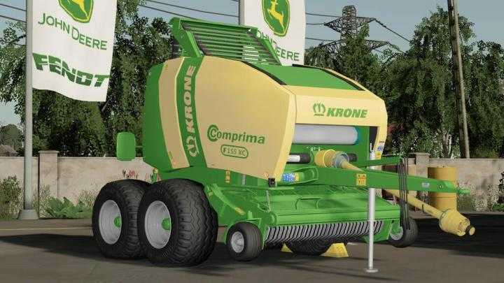 FS19 – Krone Comprima F155 Xc V1