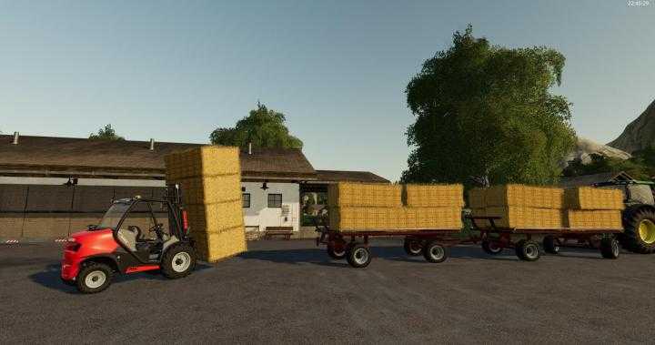 FS19 – Krone Emsland Ballen Wagon V1