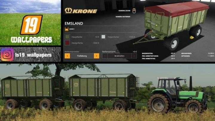 FS19 – Krone Emsland Kipper V1