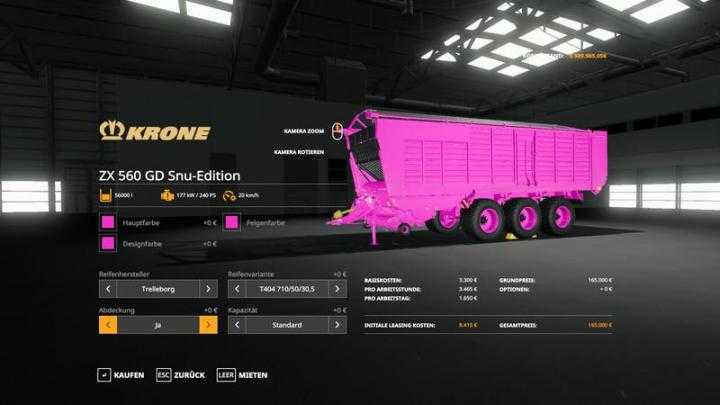 FS19 – Krone Pack Snu-Edition V1.1