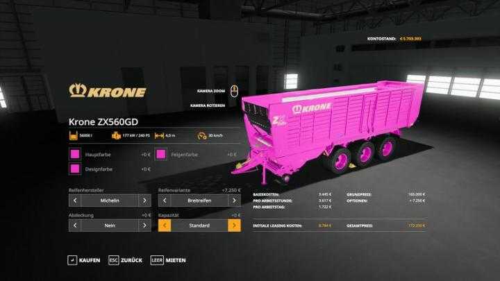 FS19 – Krone Pack Snu-Edition V1.1