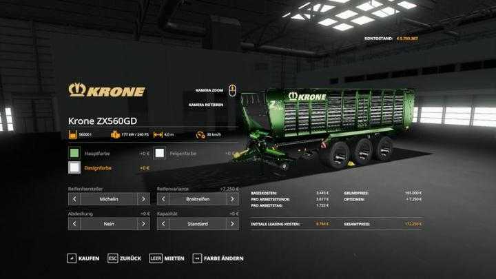 FS19 – Krone Pack Snu-Edition V1.1