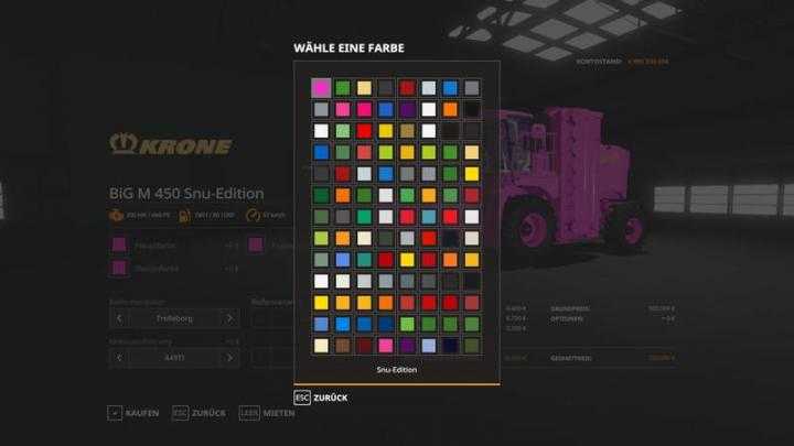 FS19 – Krone Pack Snu-Edition V1.1