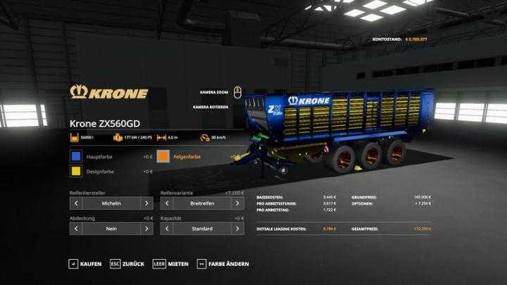 FS19 – Krone Pack Snu-Edition V1.1