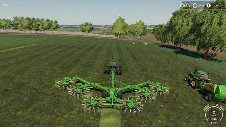 FS19 – Krone Swadro Multifunction Rake / Tedder V1