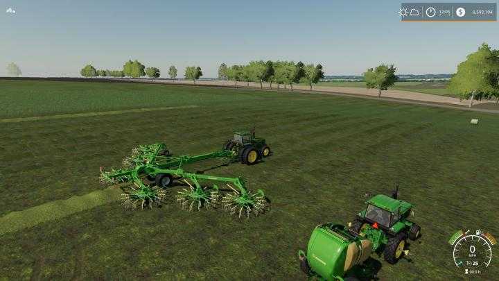 FS19 – Krone Swadro Multifunction Rake / Tedder V1