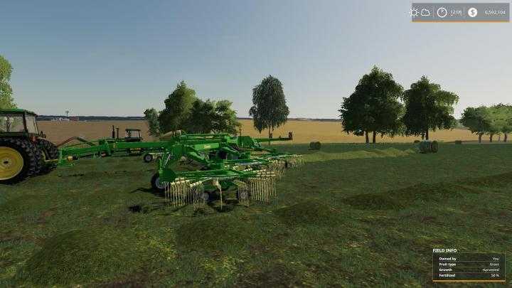 FS19 – Krone Swadro Multifunction Rake / Tedder V1