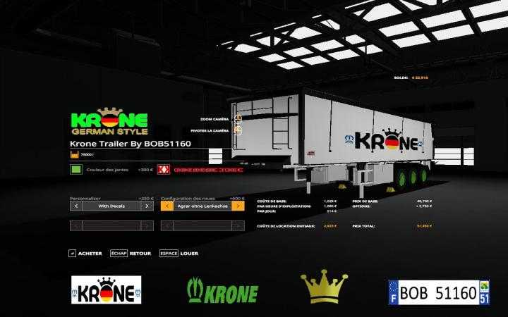 FS19 – Krone Trailer V1.0.0.1