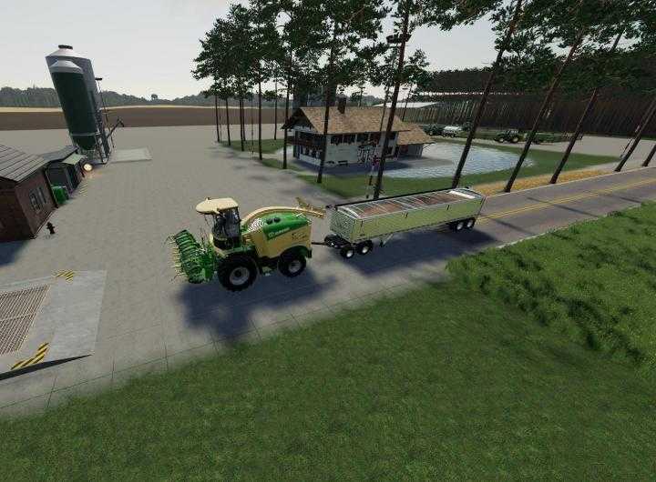 FS19 – Krone X-Collect 900-3 Poplar V1.0.1