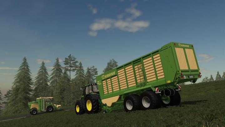 FS19 – Krone Zx 470 Gd Trailer V1