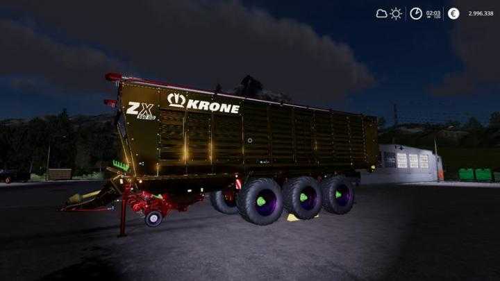 FS19 – Krone Zx 560 Gd Nerd Mp V1