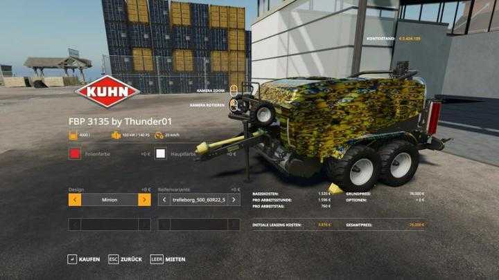 FS19 – Kuhn Fbp 3135