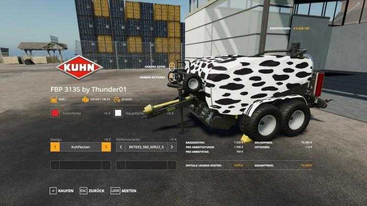 FS19 – Kuhn Fbp 3135