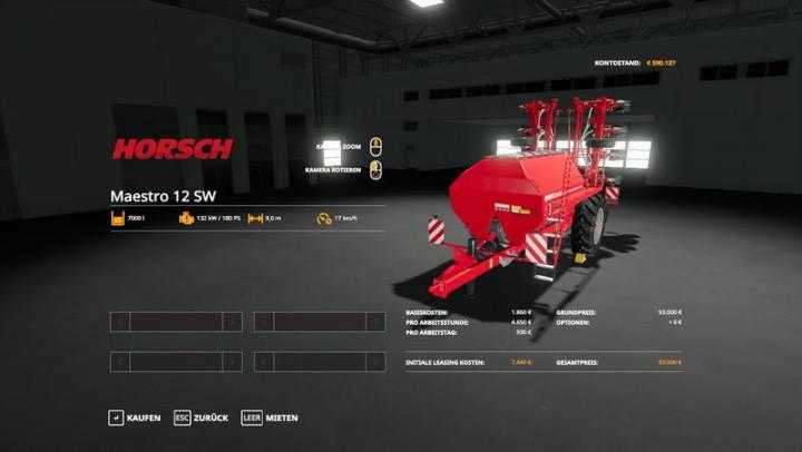 FS19 – Kuhn + Horsch Pack (Unpacked) V1