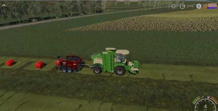 FS19 – Kuhn Straw Bale Wrap V1