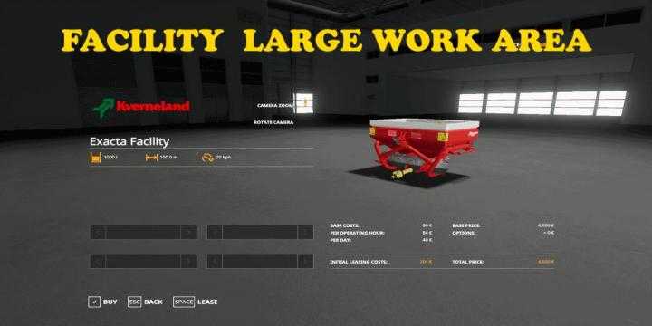 FS19 – Kvernelexacta Facility V1