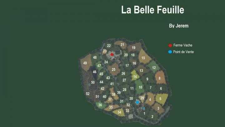 FS19 – La Belle Feuille Map V1