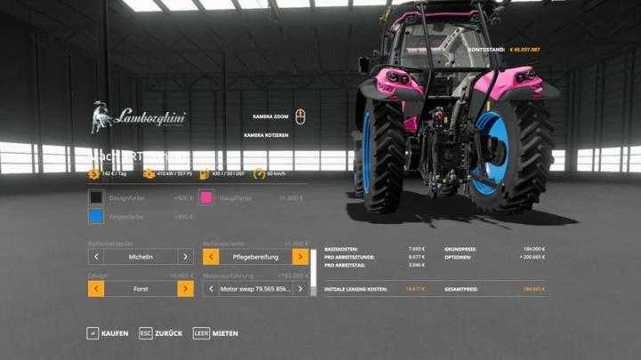 Fs19 Tuning FS19 – Тюнинг Lamborghini Mach Vrt V1 - Mody-FS.ru