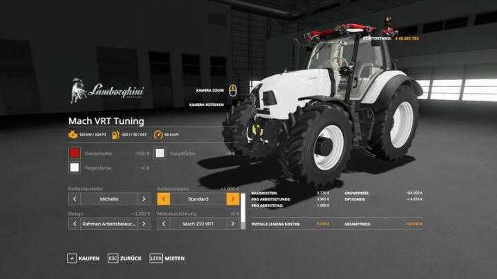Fs19 Tuning FS19 – Тюнинг Lamborghini Mach Vrt V1 - Mody-FS.ru