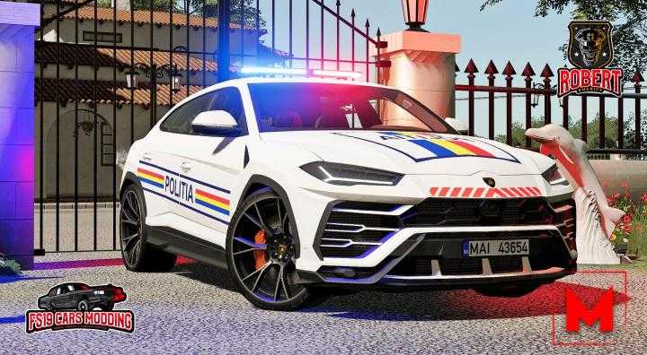 FS19 – Lamborghini Urus Politia V1