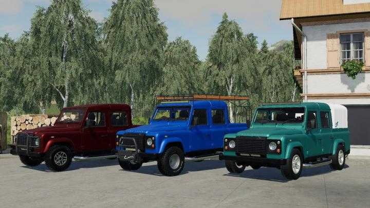 FS19 – Land Rover Defender 110 Pickup V2