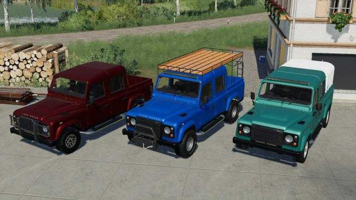 FS19 – Land Rover Defender 110 Pickup V2