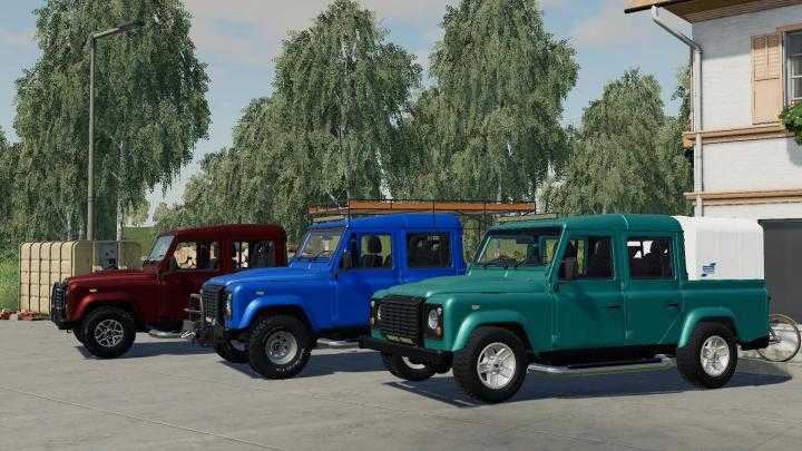 FS19 – Land Rover Defender 110 Pickup V2