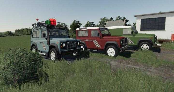 FS19 – Land Rover Defender Pack V1