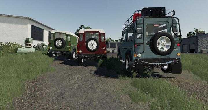 FS19 – Land Rover Defender Pack V1