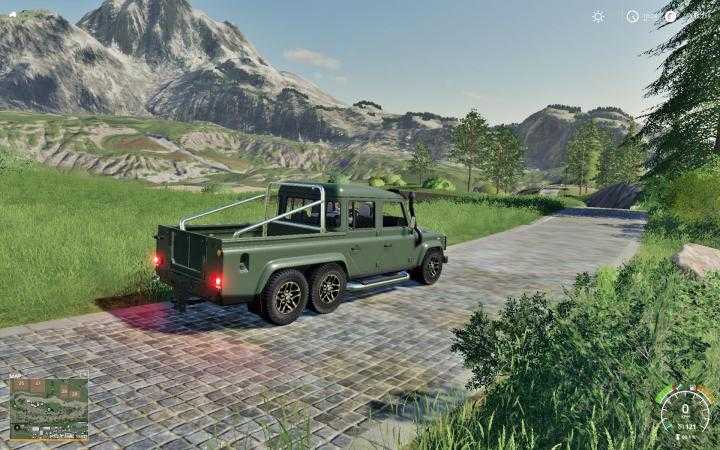 FS19 – Landrover Defender 110 6X6 V1