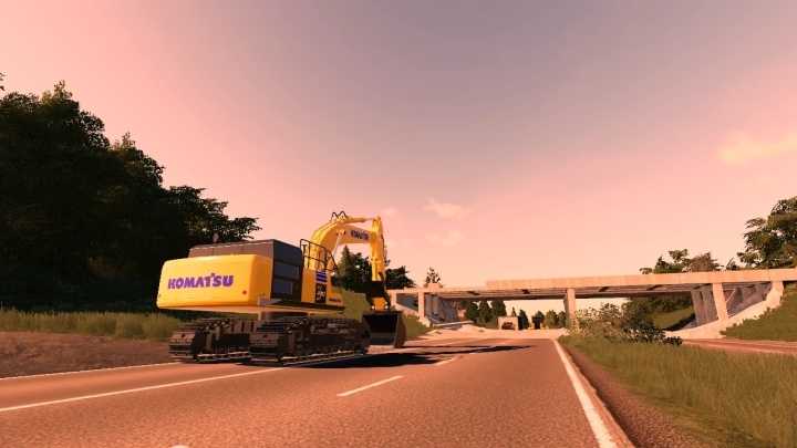 Large Komatsu Excavator V1.0 FS19