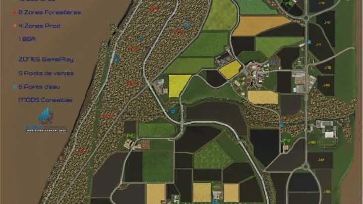 Les Fermes Briard Map V1.0 FS19