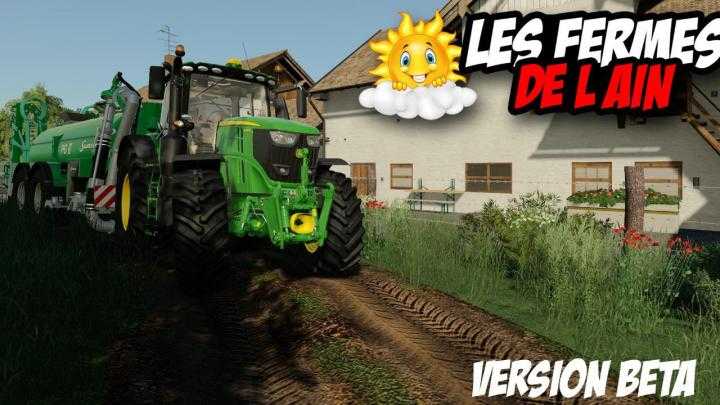 FS19 – Les Fermes De Lain Map Beta