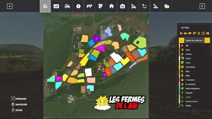 FS19 – Les Fermes De Lain Map Beta