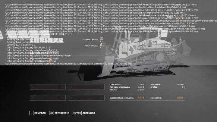 FS19 – Liebherr 776 V0.1