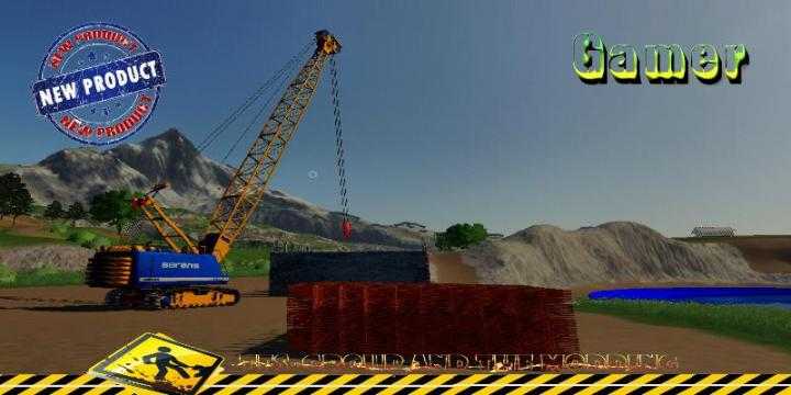 FS19 – Liebherr Hs1000Hd Sarens V1.5