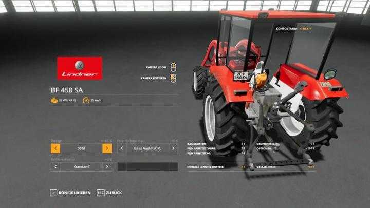 FS19 – Lindner Bf 450 Sa V1.2.1