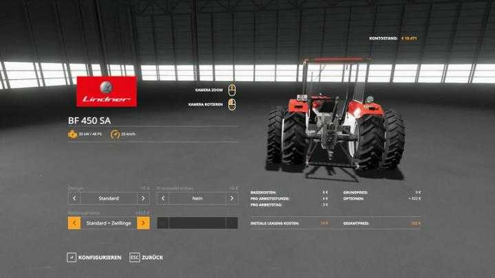 FS19 – Lindner Bf 450 Sa V1.2.1