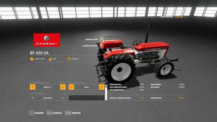 FS19 – Lindner Bf 450 Sa V1.2.1