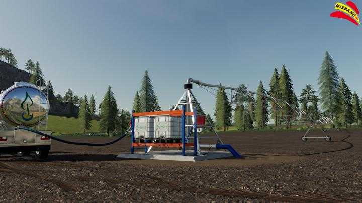 FS19 – Lindsay Zimmatic Pivot 124M Placeable V1