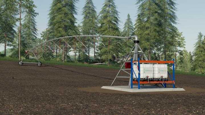 FS19 – Lindsay Zimmatic Pivot 68M Placeable V1