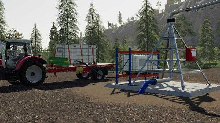 FS19 – Lindsay Zimmatic Pivot 68M Placeable V1