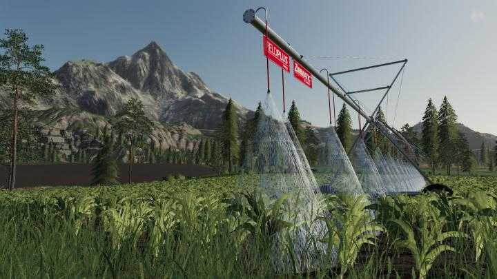 FS19 – Lindsay Zimmatic Pivot 68M Placeable V1