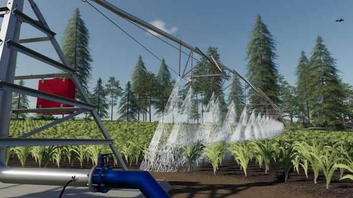 FS19 – Lindsay Zimmatic Pivot 68M Placeable V1