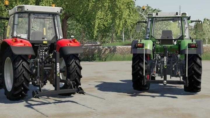 FS19 – Lizard Back Bale Fork V1