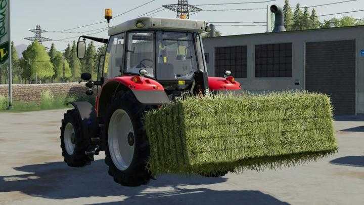 FS19 – Lizard Back Bale Fork V1