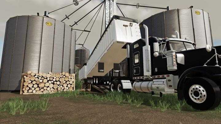 FS19 – Lizard End Dump Bulk Trailer + Pup Trailer V1.1