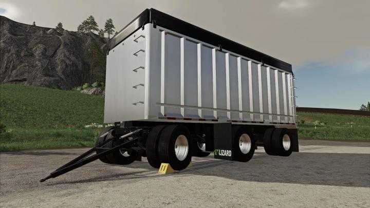 FS19 – Lizard End Dump Bulk Trailer + Pup Trailer V1.1