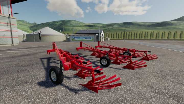 Lizard Famed 5 Spring Plow V1.0 FS19